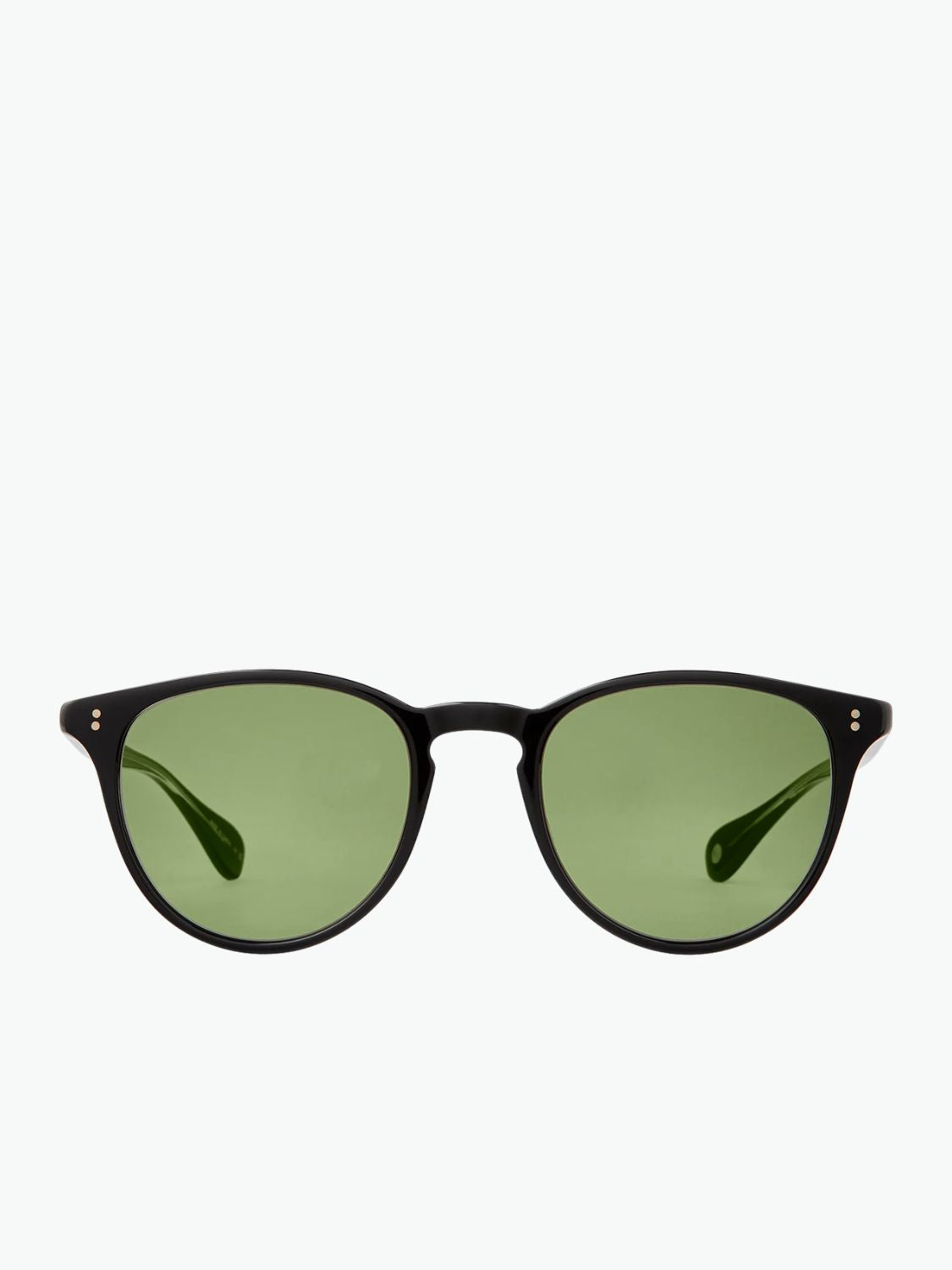 Garrett Leight Manzanita Sun Black Green Sunglasses