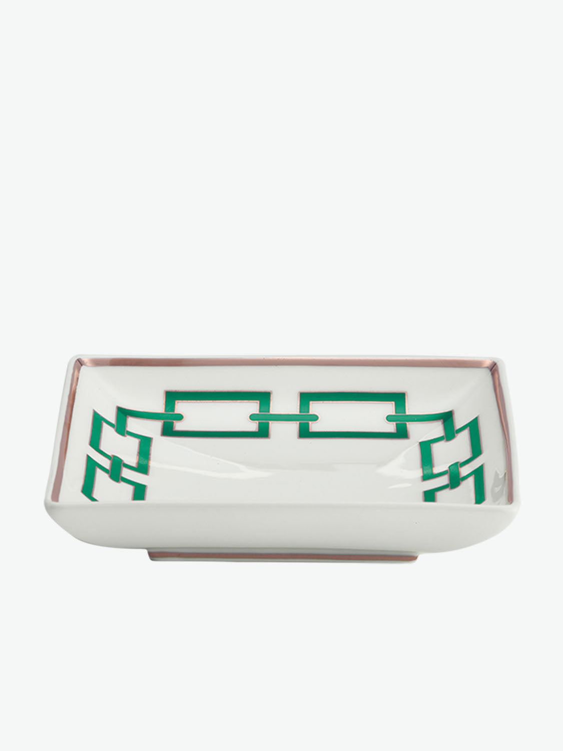 Ginori 1735 Change Tray Catene Smeraldo