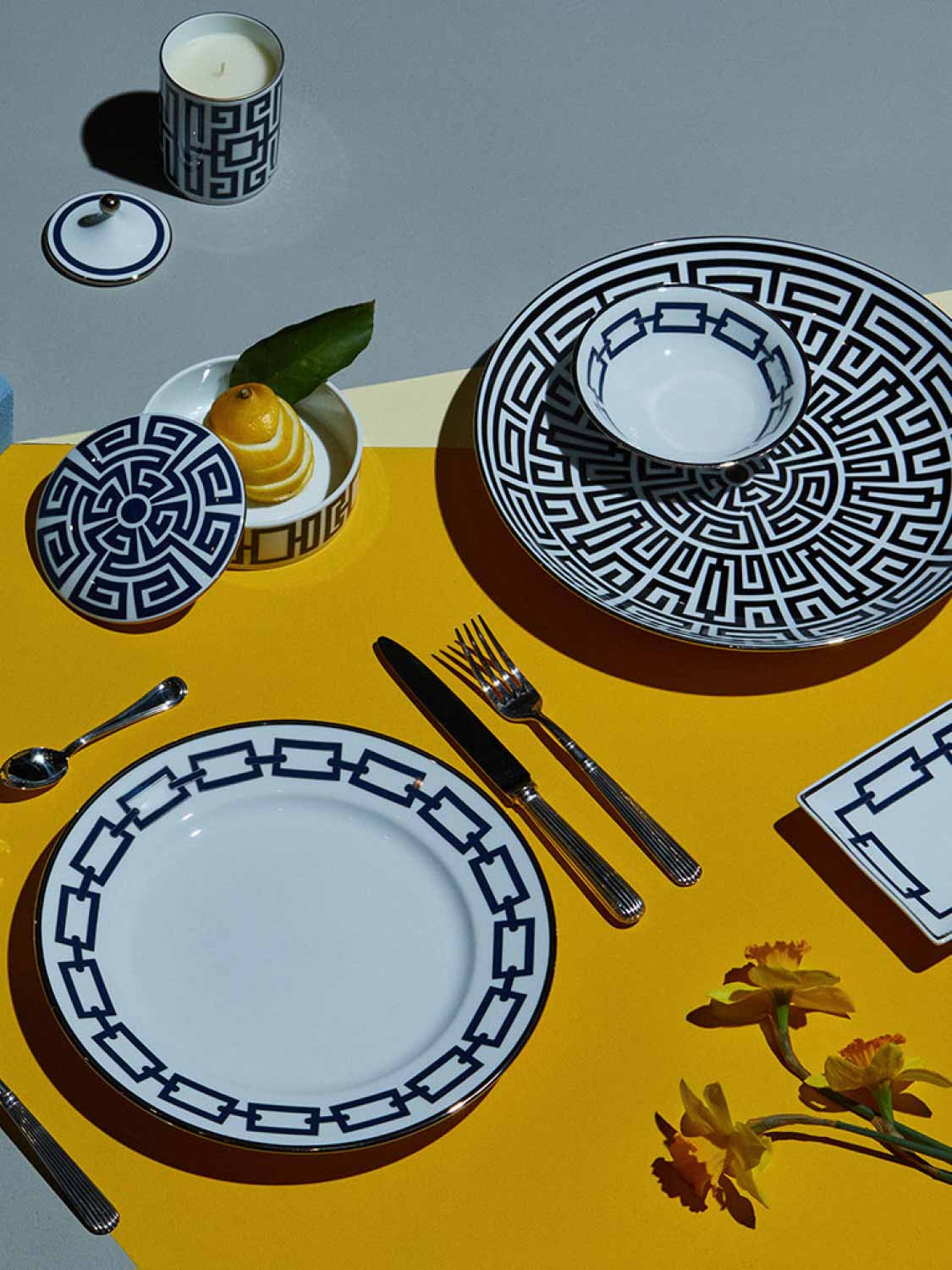 Ginori 1735 Gio Ponti Bowl Labirinto Nero