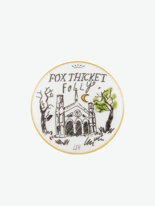 Richard Ginori Profumi Luchino Fox Thicket Folly Jewelry Box