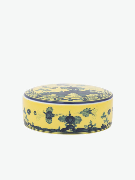 Ginori 1735 Round Box Oriente Italiano Citrino