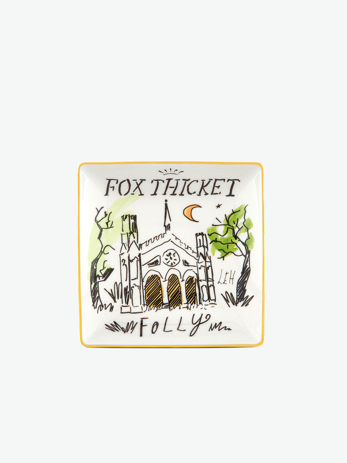 Richard Ginori Profumi Luchino Fox Thicket Folly Change Tray