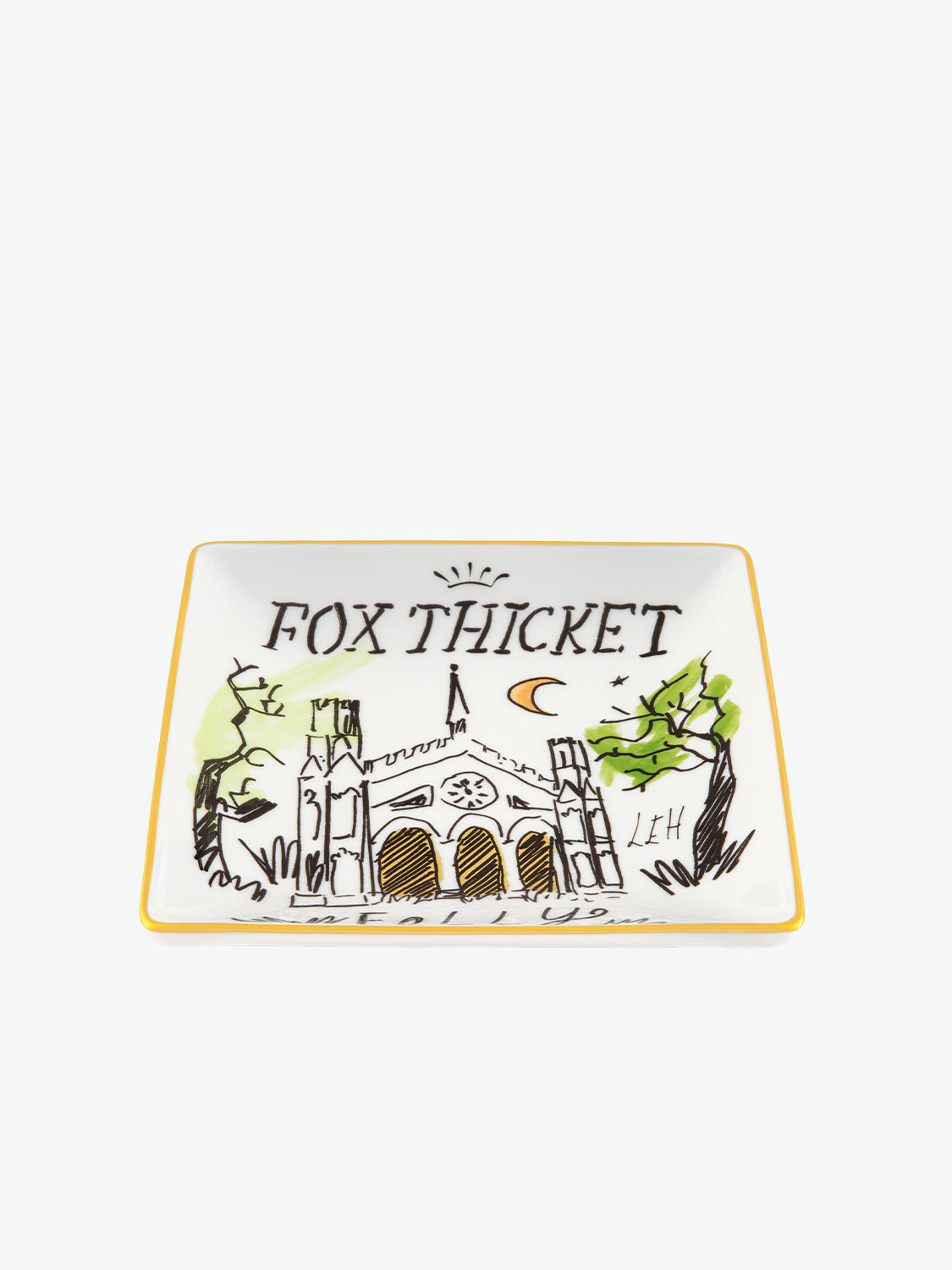 Richard Ginori Profumi Luchino Fox Thicket Folly Change Tray