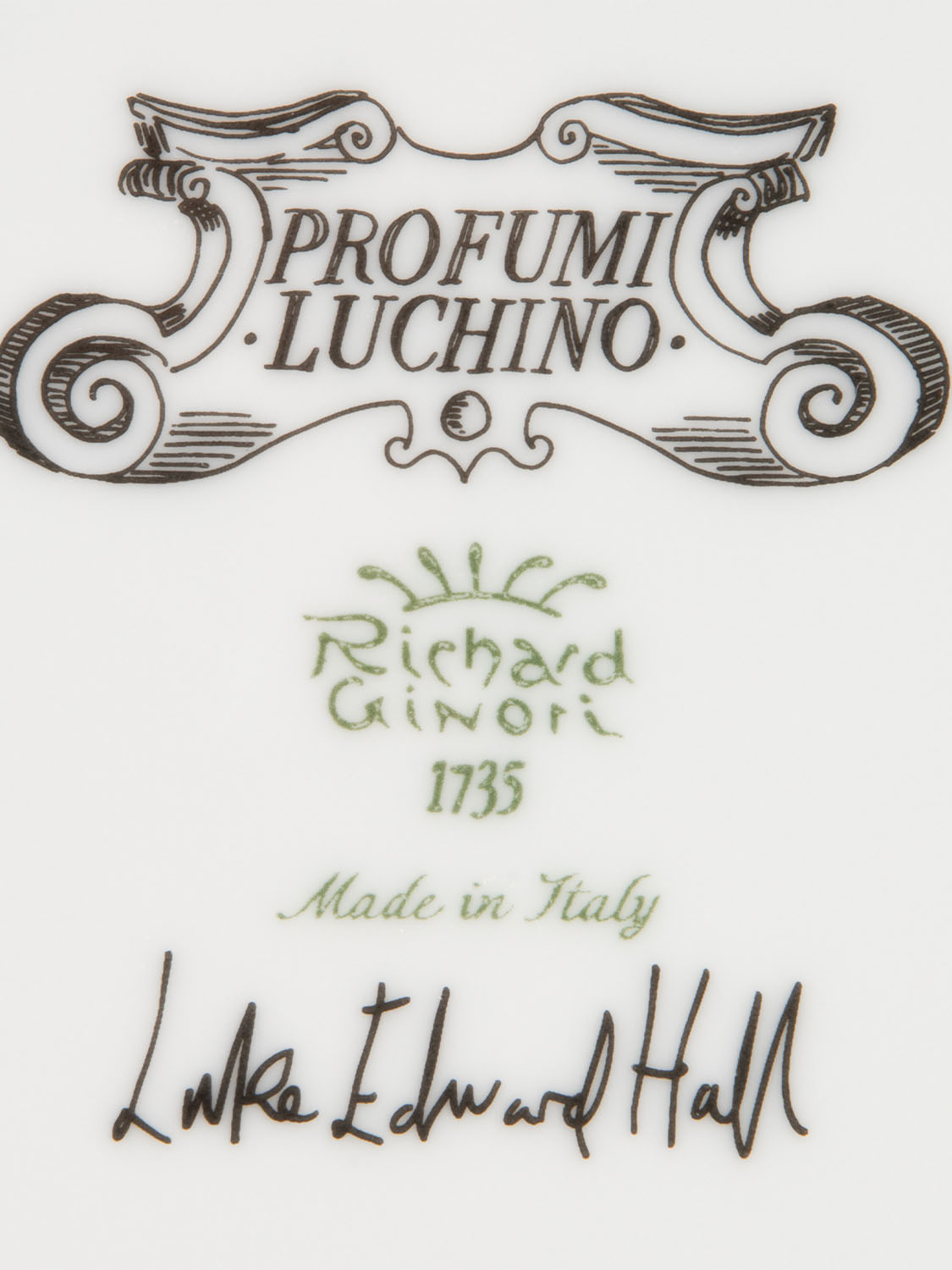 Richard Ginori Profumi Luchino La Gazelle D' Or Change Tray