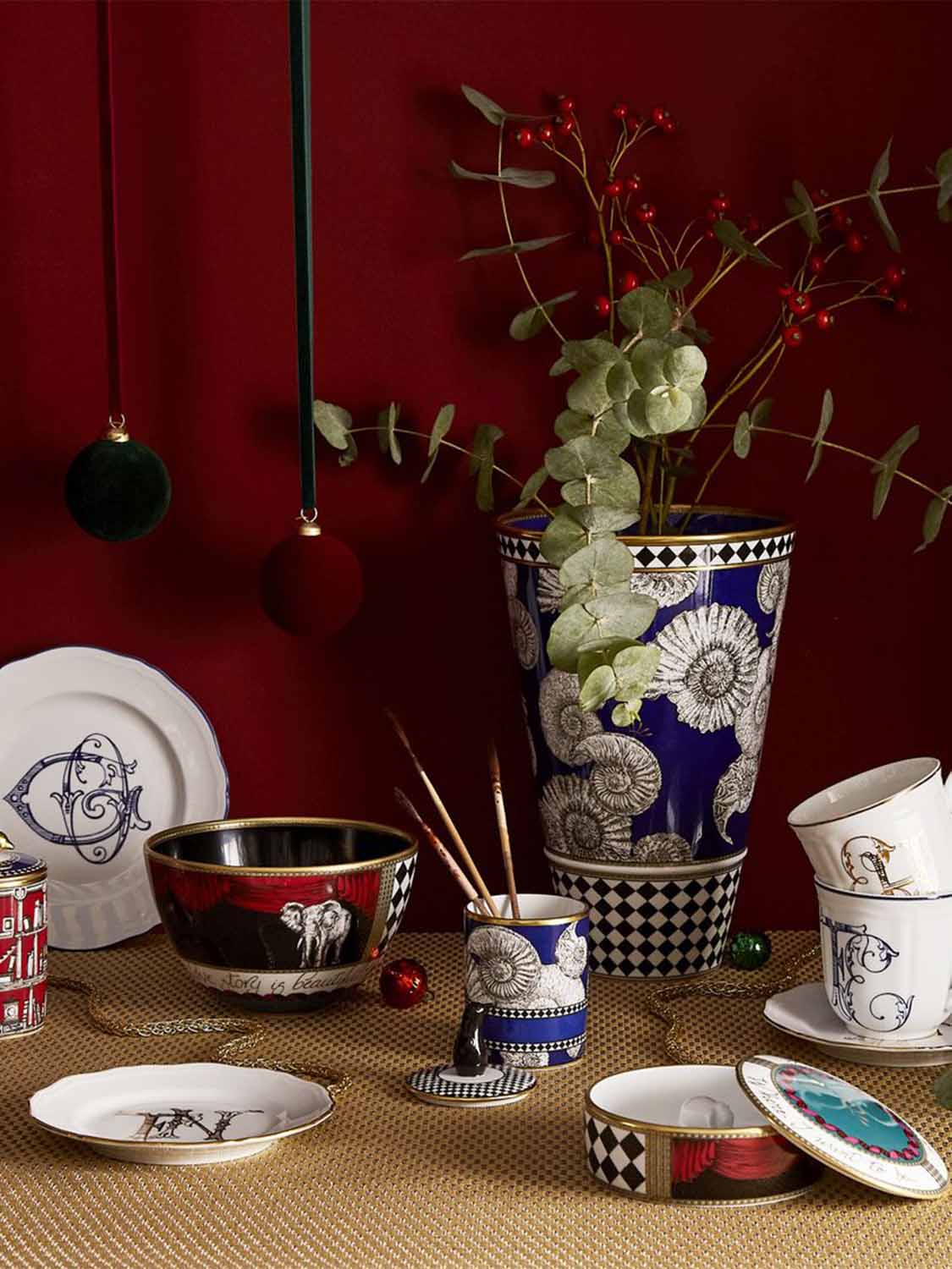 Ginori 1735 Totem Elephant Trinket Box