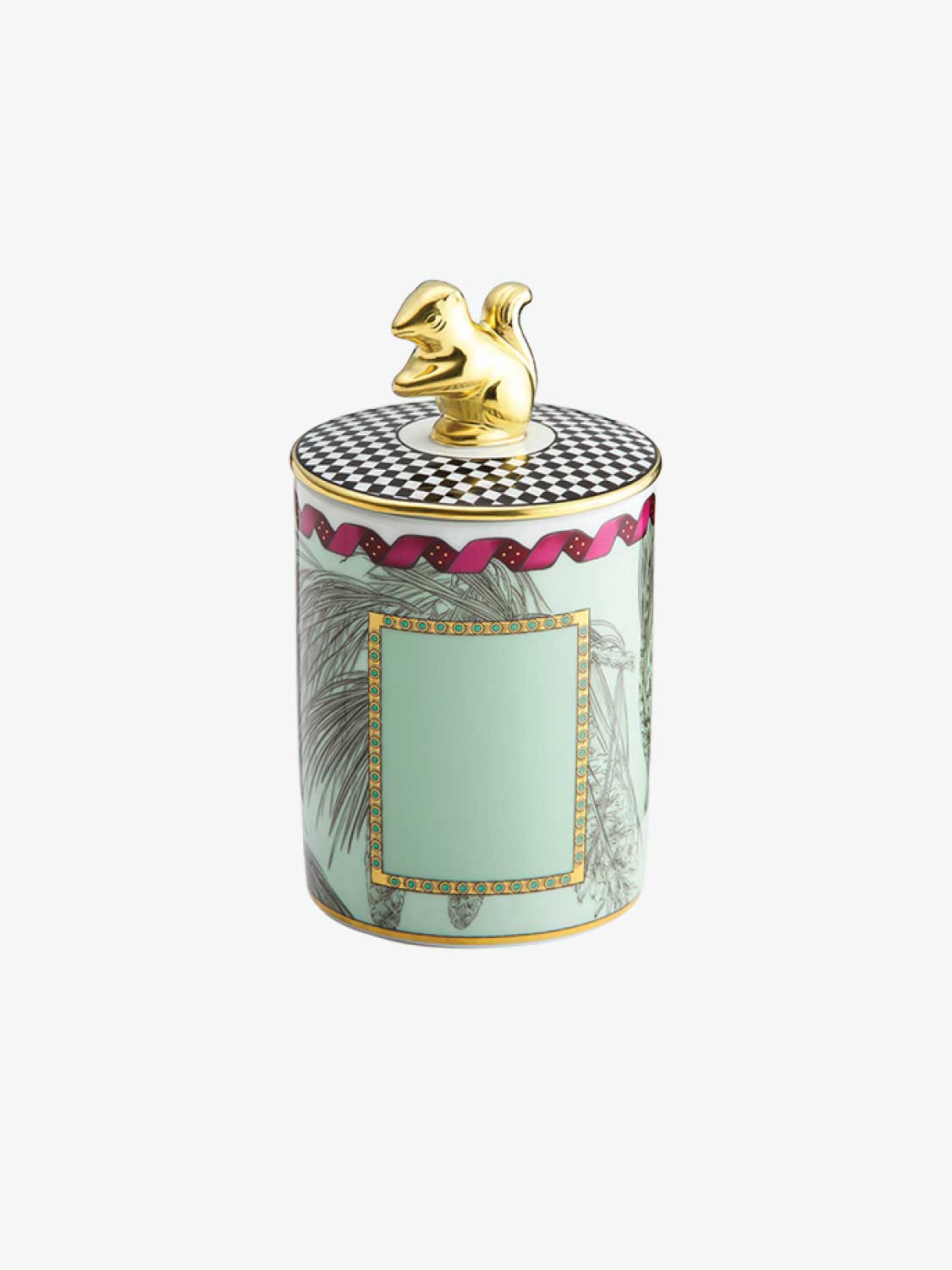Ginori 1735 Squirrel Candle With Cover