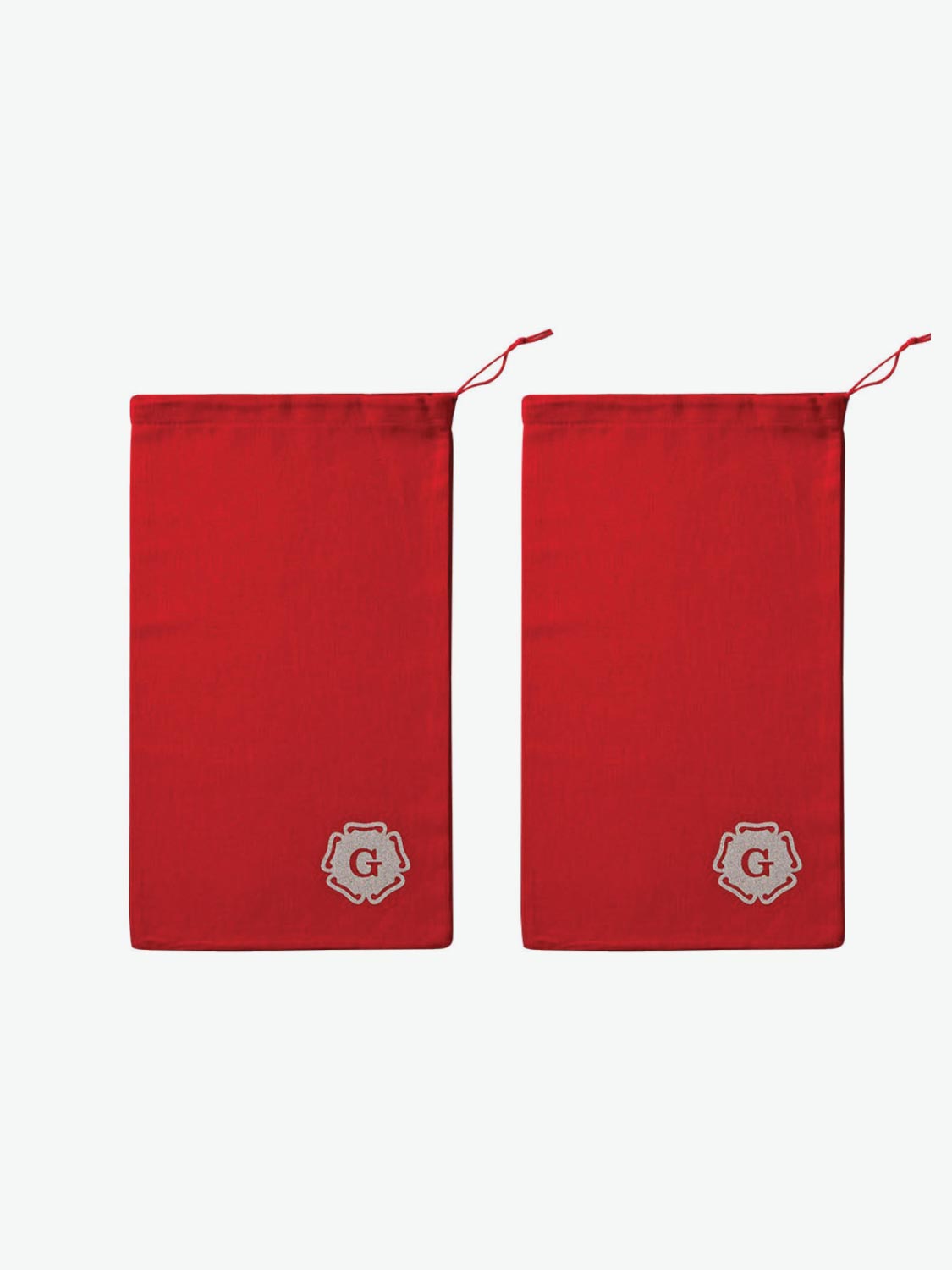 Grenson Red Shoe Bags - The Project Garments - A