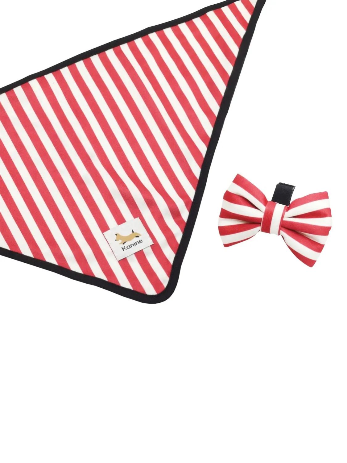 Σετ Kanine Bandana And Bow Set Red