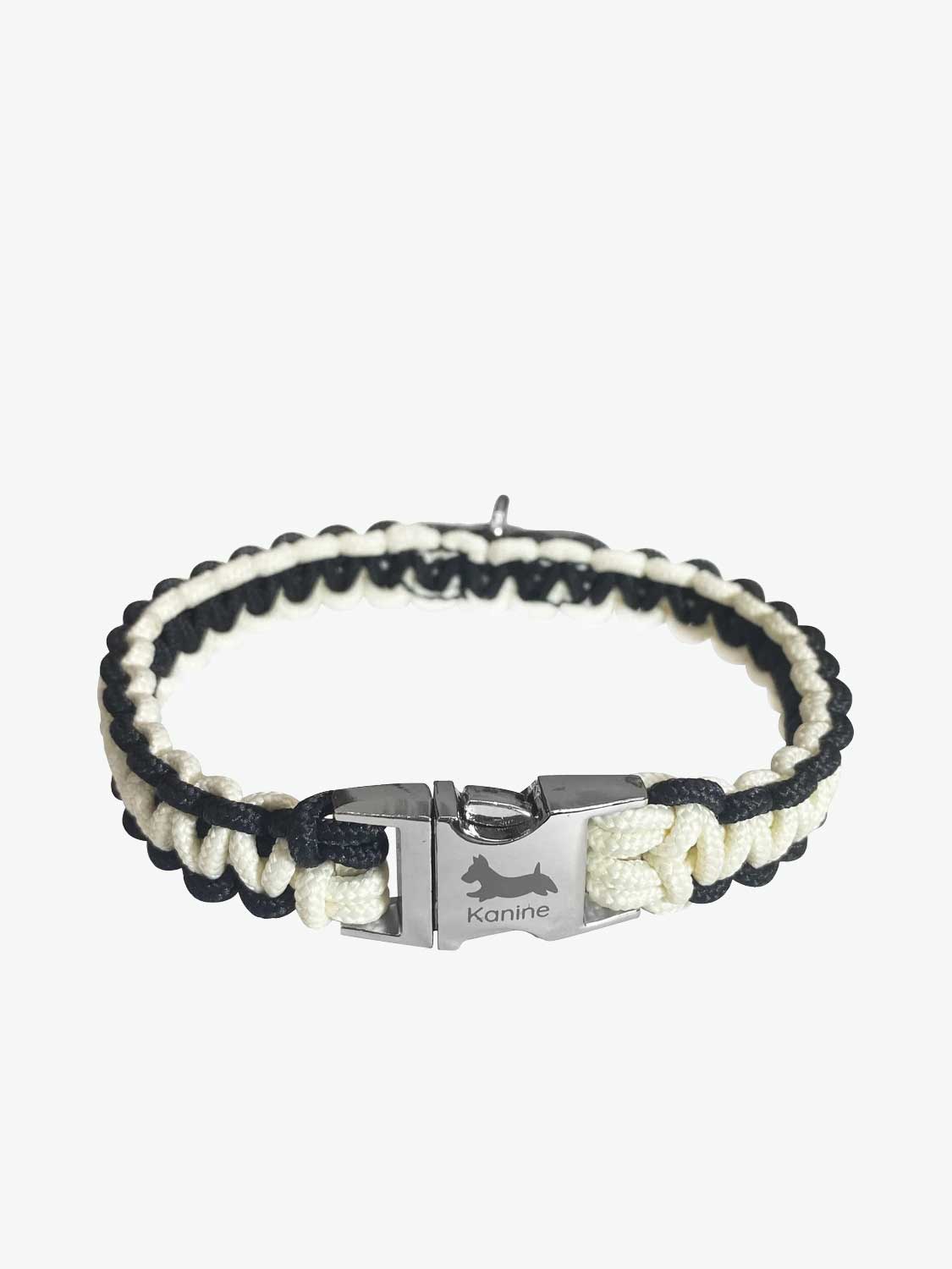 Kanine Rope Collar Black