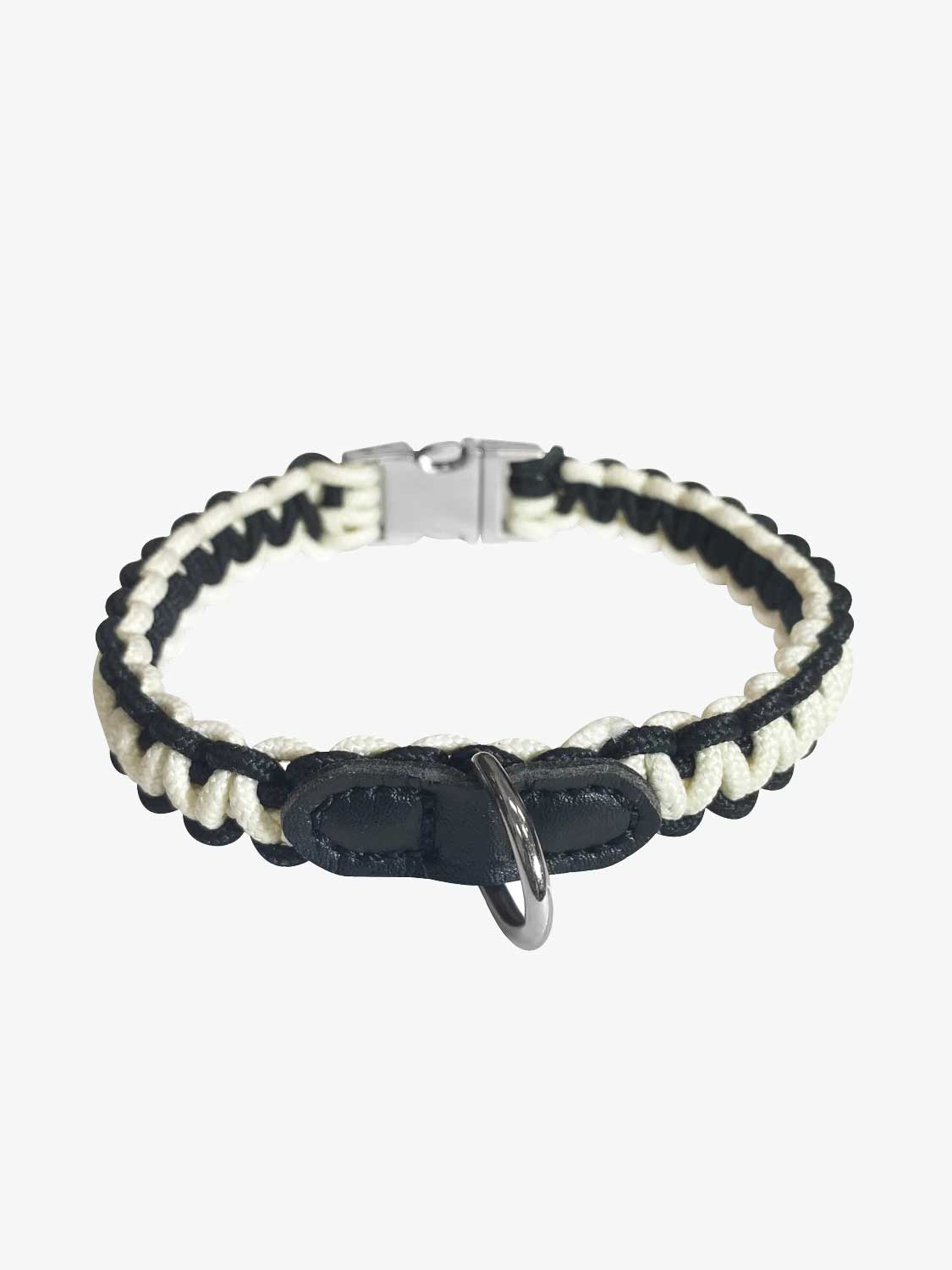 Kanine Rope Collar Black