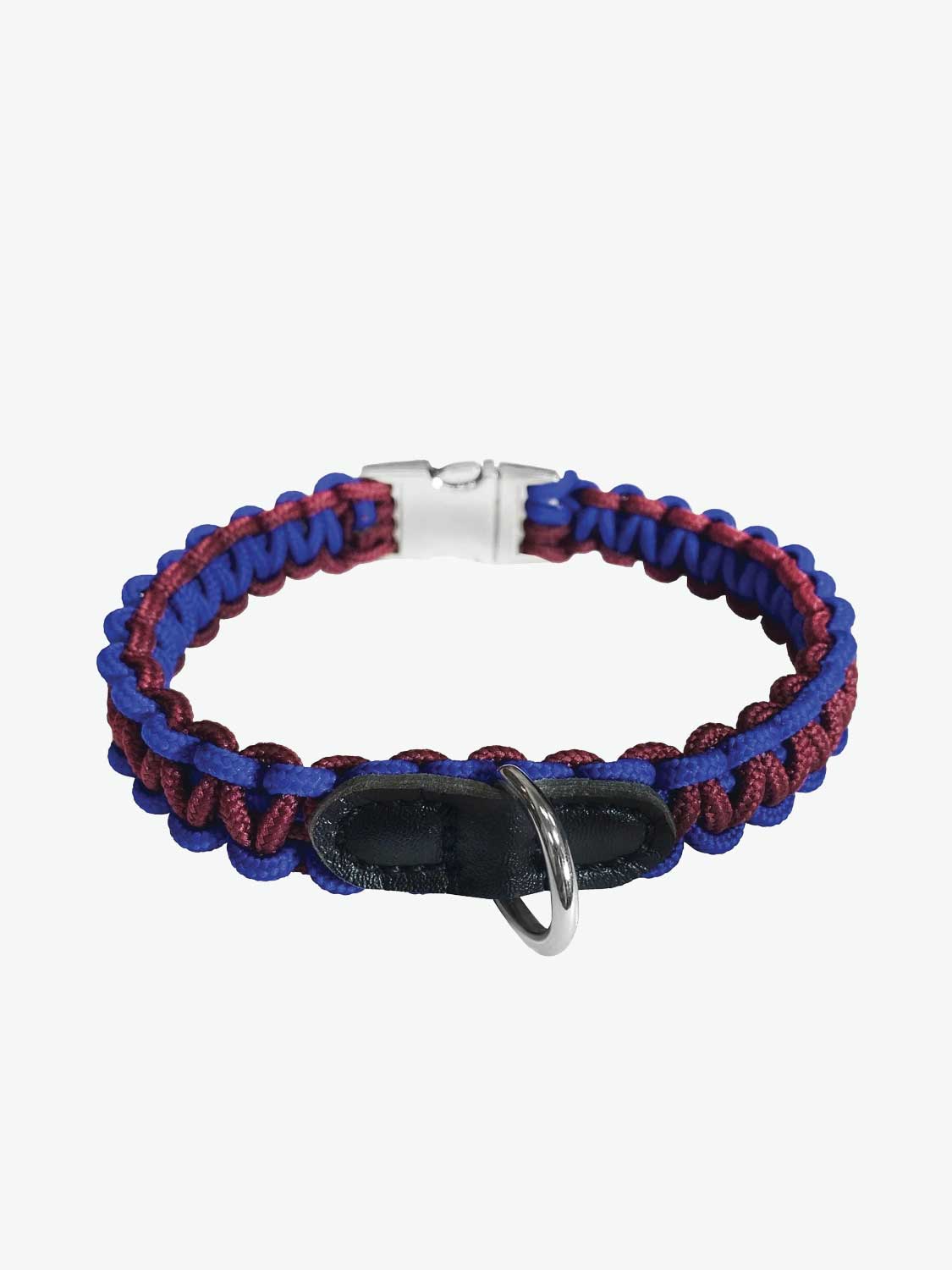 Kanine Rope Collar Burgundy