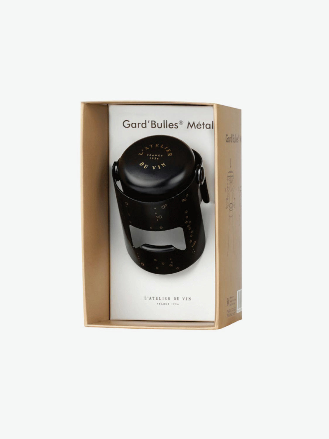 L' Atelier Du Vin Metal Champagne Stopper | B