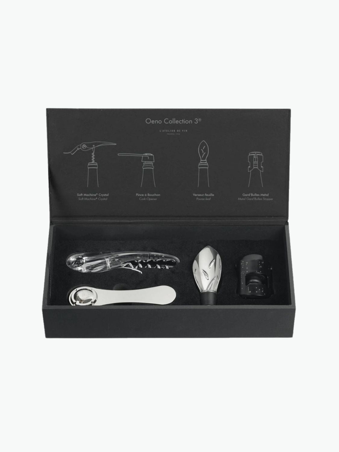 L' Atelier Du Vin Oeno Collection 3 Sommelier Wine Box