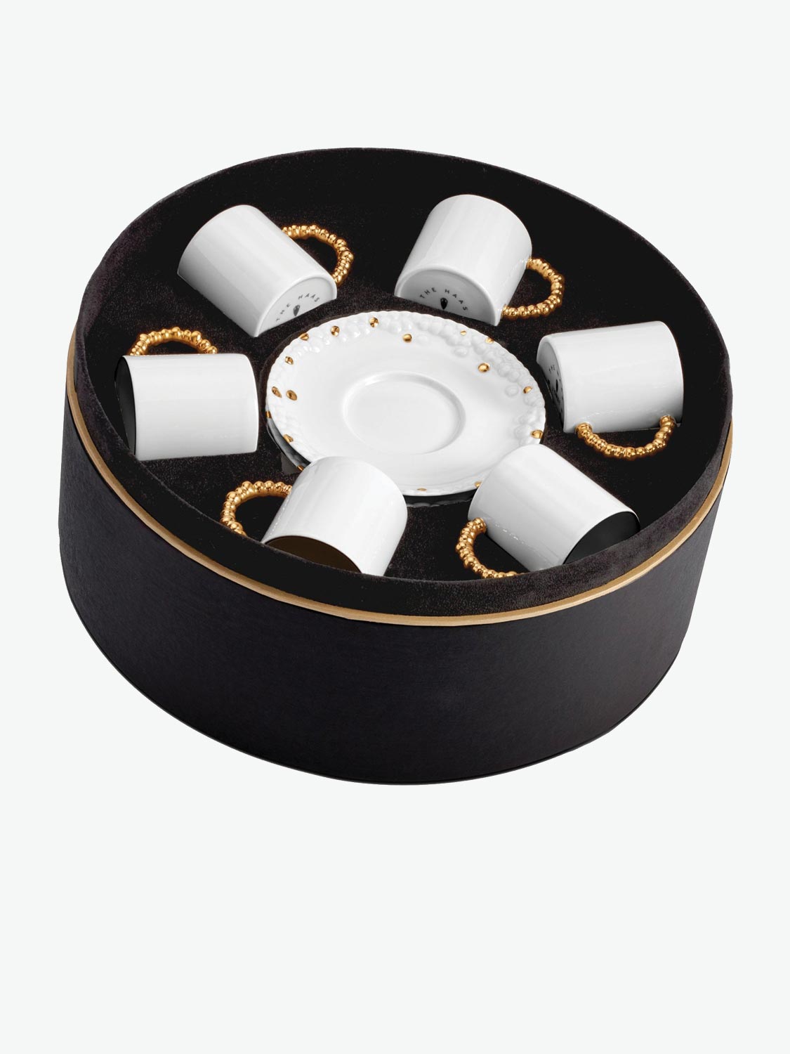 L' Objet Haas Mojave Espresso Cup and Saucer