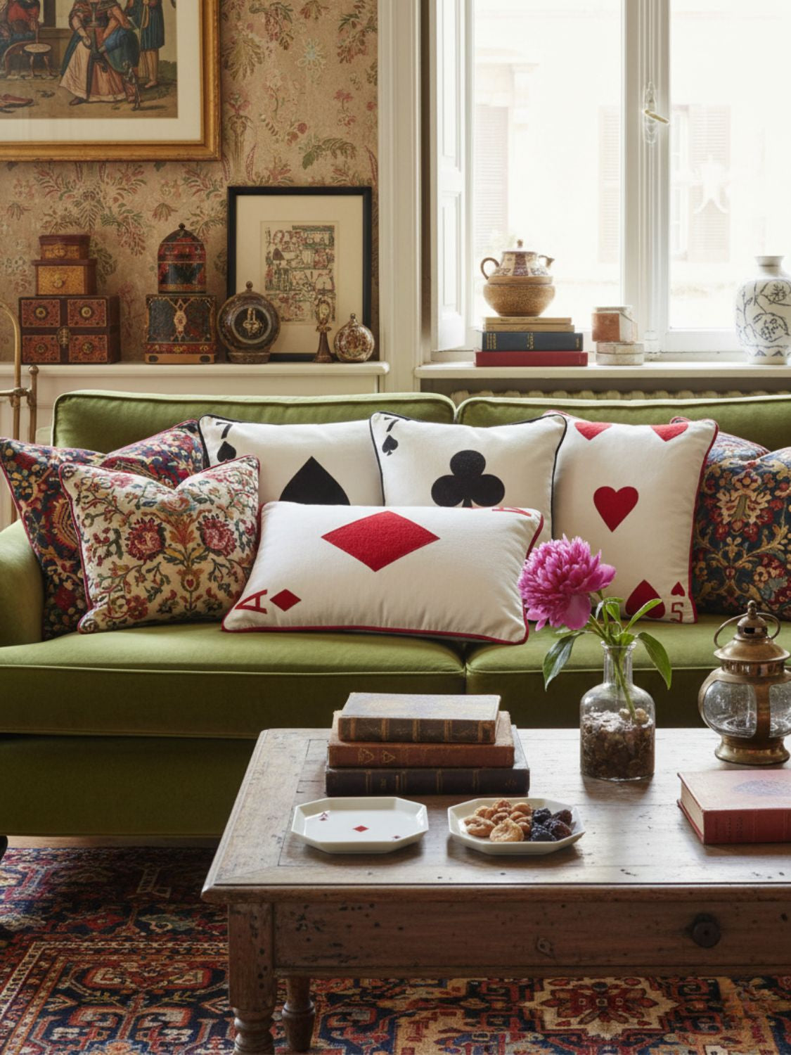 Les Ottomans Ace Of Diamonds Tray