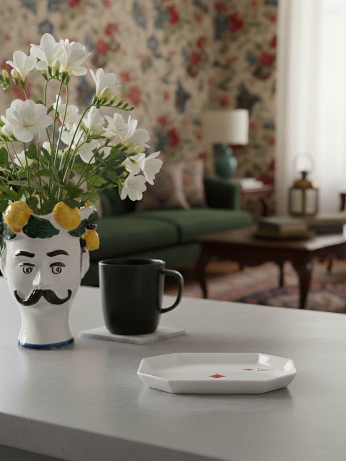 Les Ottomans Ace Of Diamonds Tray