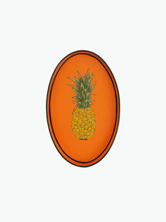 Δίσκος Les Ottomans Pineapple Hand-Painted Tray