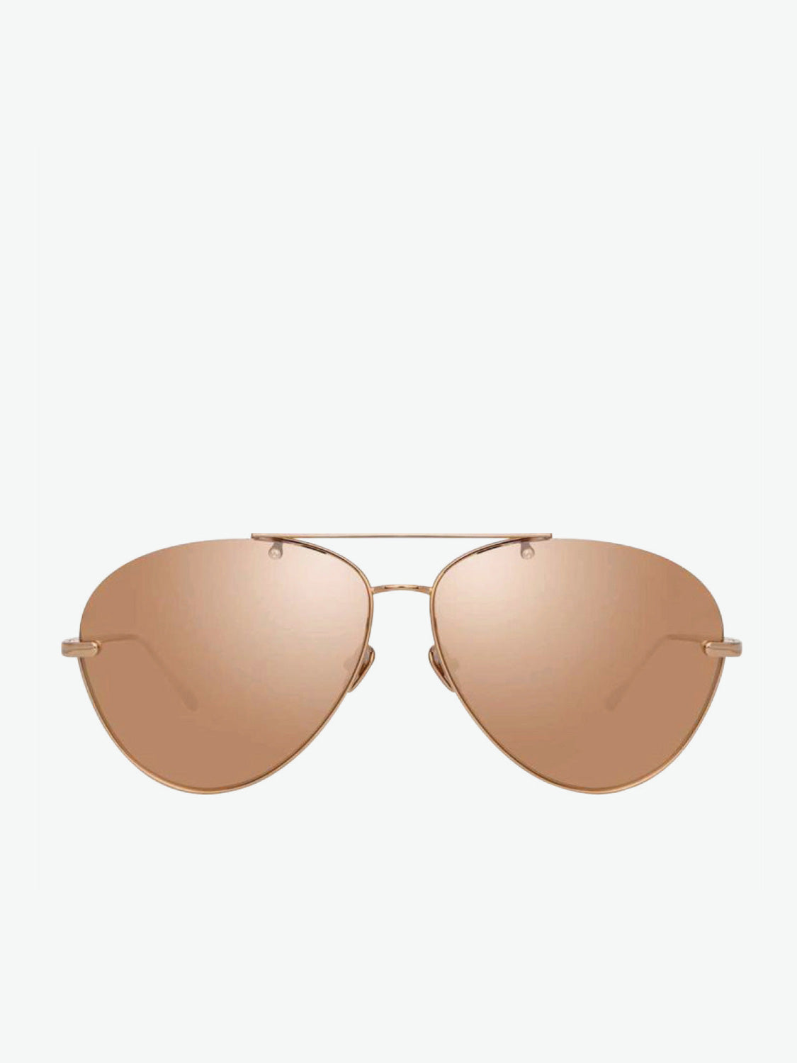 Linda Farrow Pine C3 Aviator Sunglasses