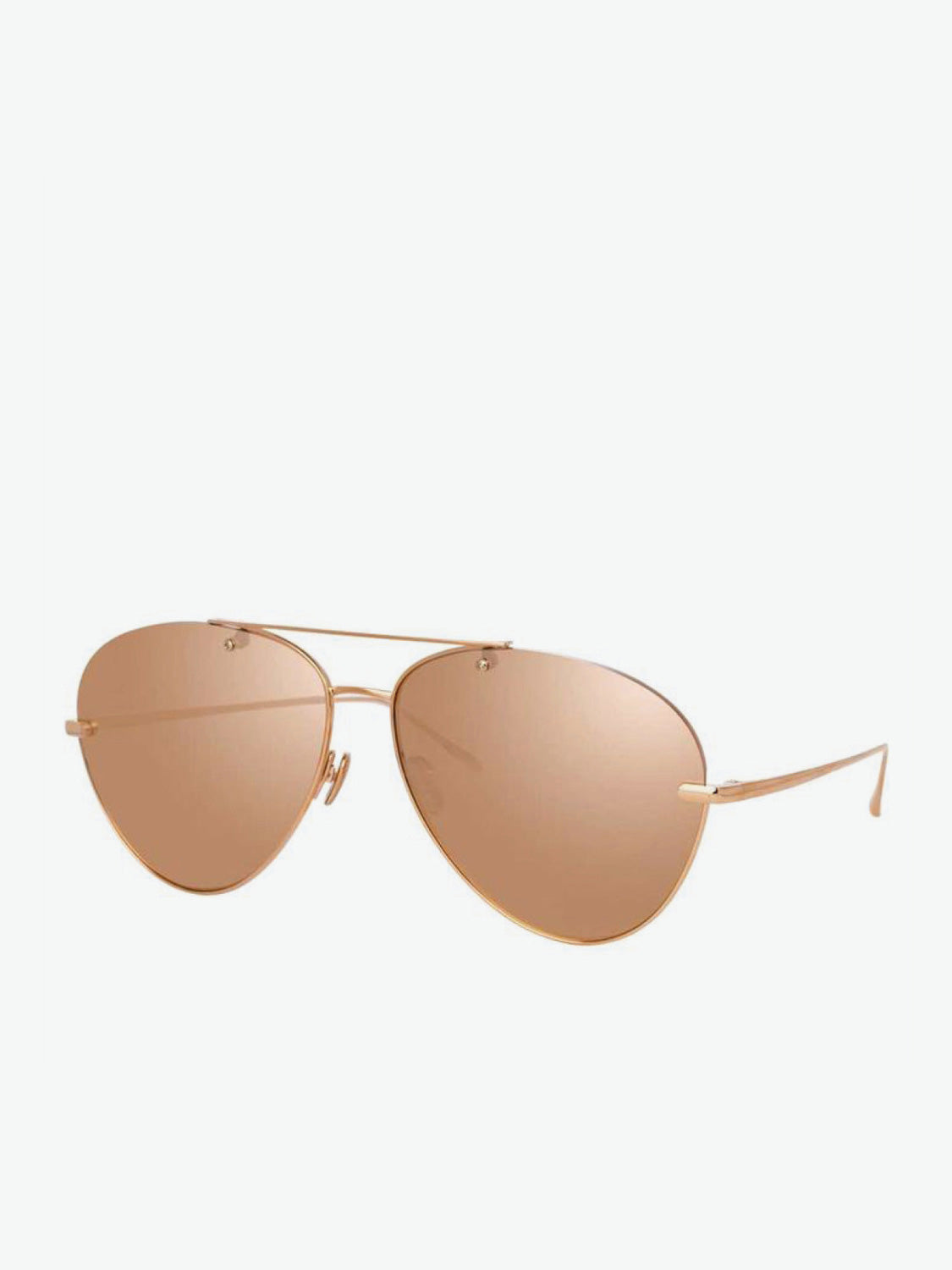 Linda Farrow Pine C3 Aviator Sunglasses
