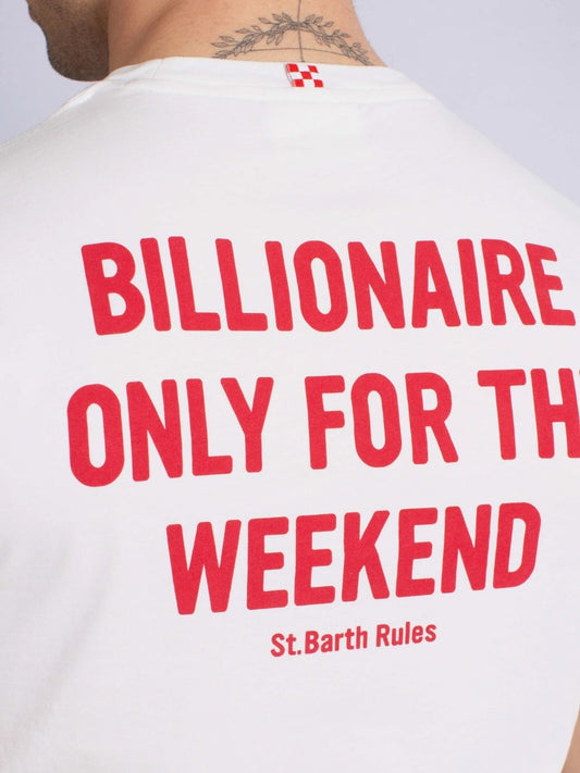 MC2 Saint Barth Billionaire Only For The Weekend Print T-shirt