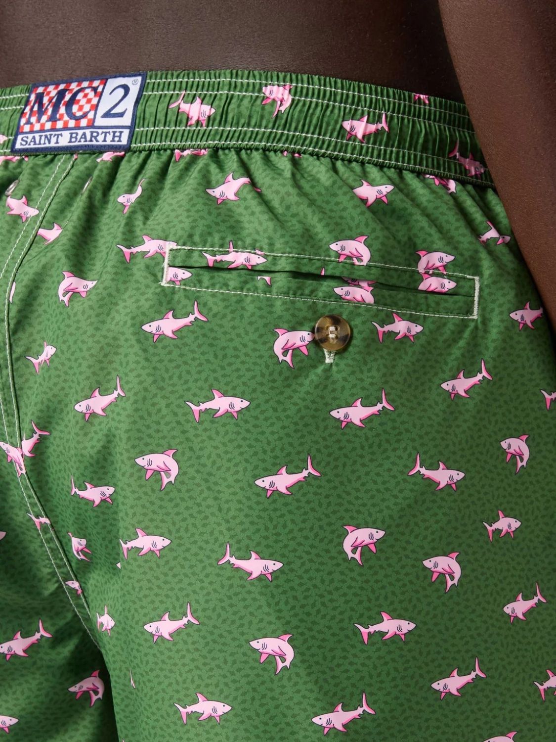 MC2 Saint Barth Shark swim shorts