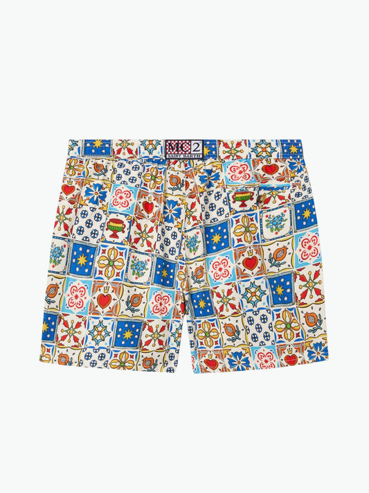 MC2 Saint Barth Majolica swim shorts