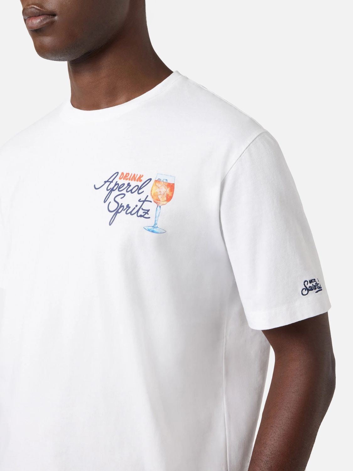 MC2 Saint Barth Portland Aperol Spritz print t-shirt