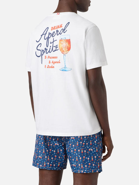 MC2 Saint Barth Portland Aperol Spritz print t-shirt