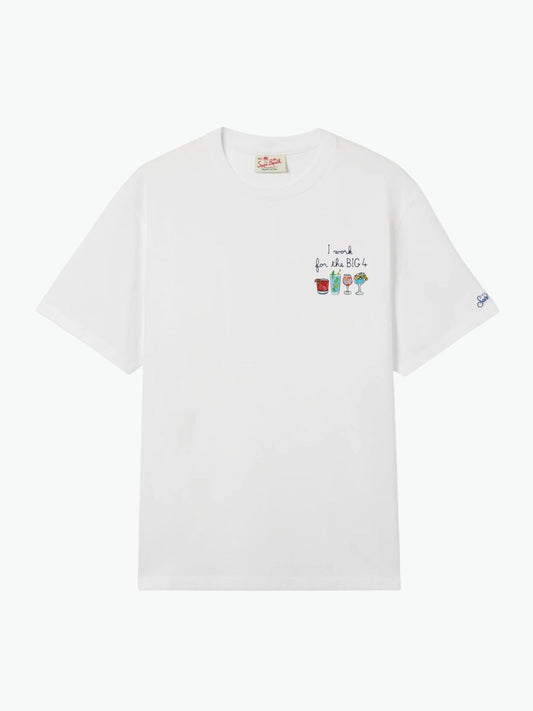 MC2 Saint Barth I Work For The Big Four T-Shirt