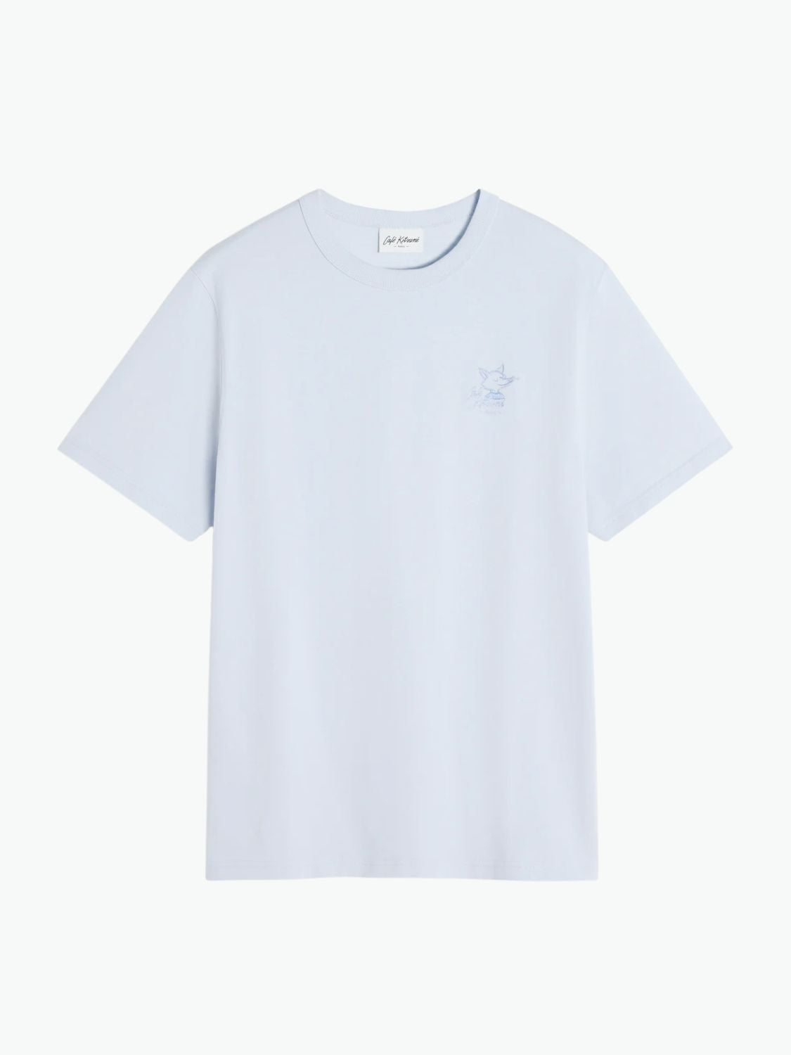Maison Kitsune Cafe Kitsune Barista Fox Relax T-Shirt Ice