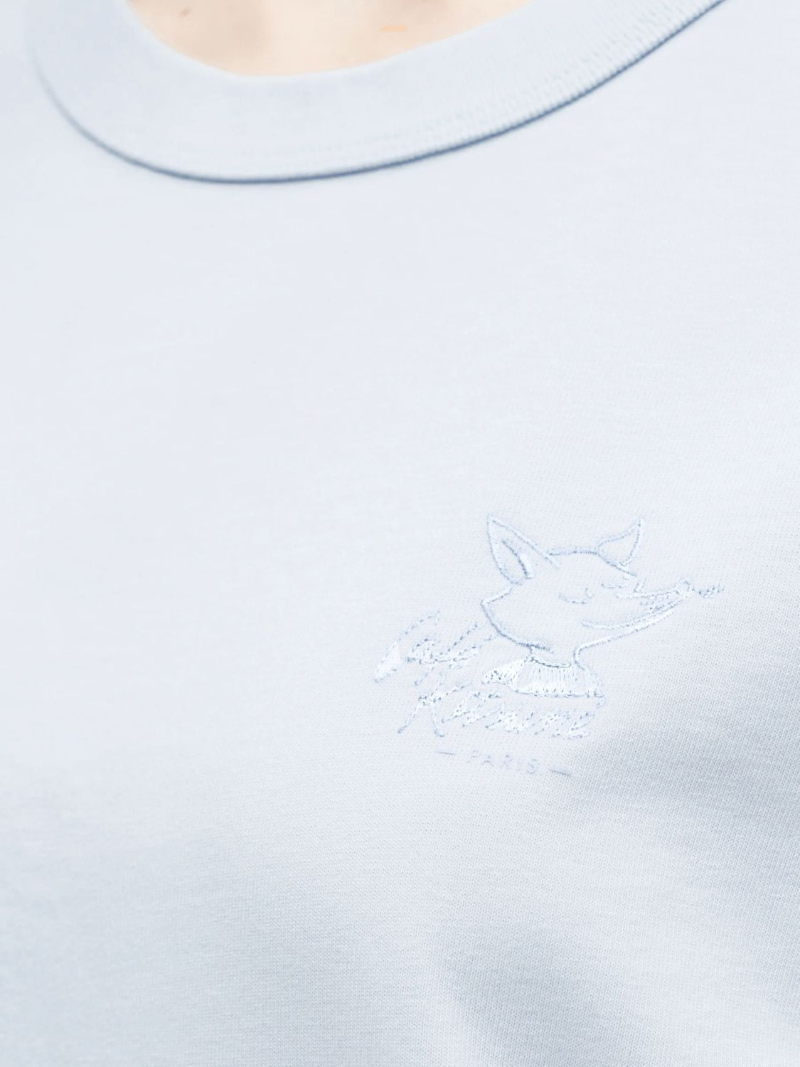 Maison Kitsune Cafe Kitsune Barista Fox Relax T-Shirt Ice