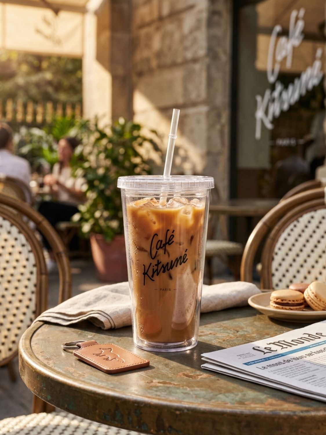 Maison Kitsune Cafe Kitsune Cold Tumbler