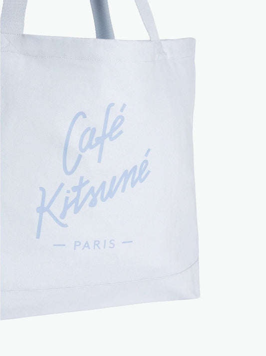 Maison Kitsune Cafe Kitsune Tote Ice