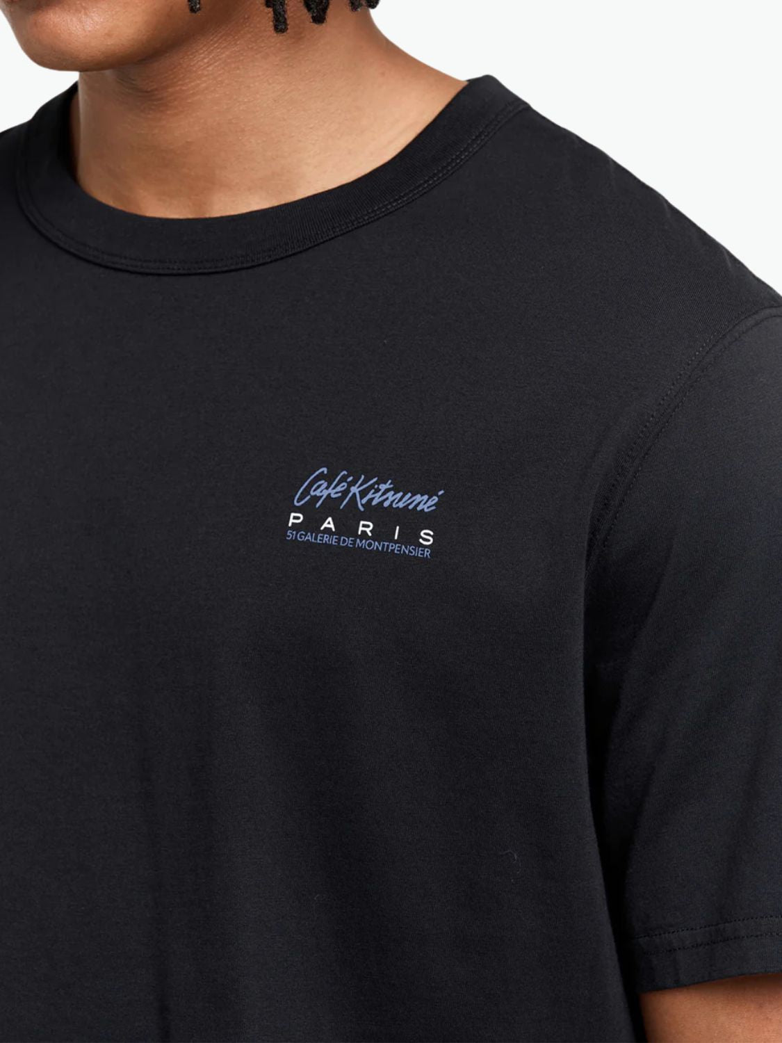 Maison Kitsune Cafe Kitsune Year of The Horse T-Shirt Black