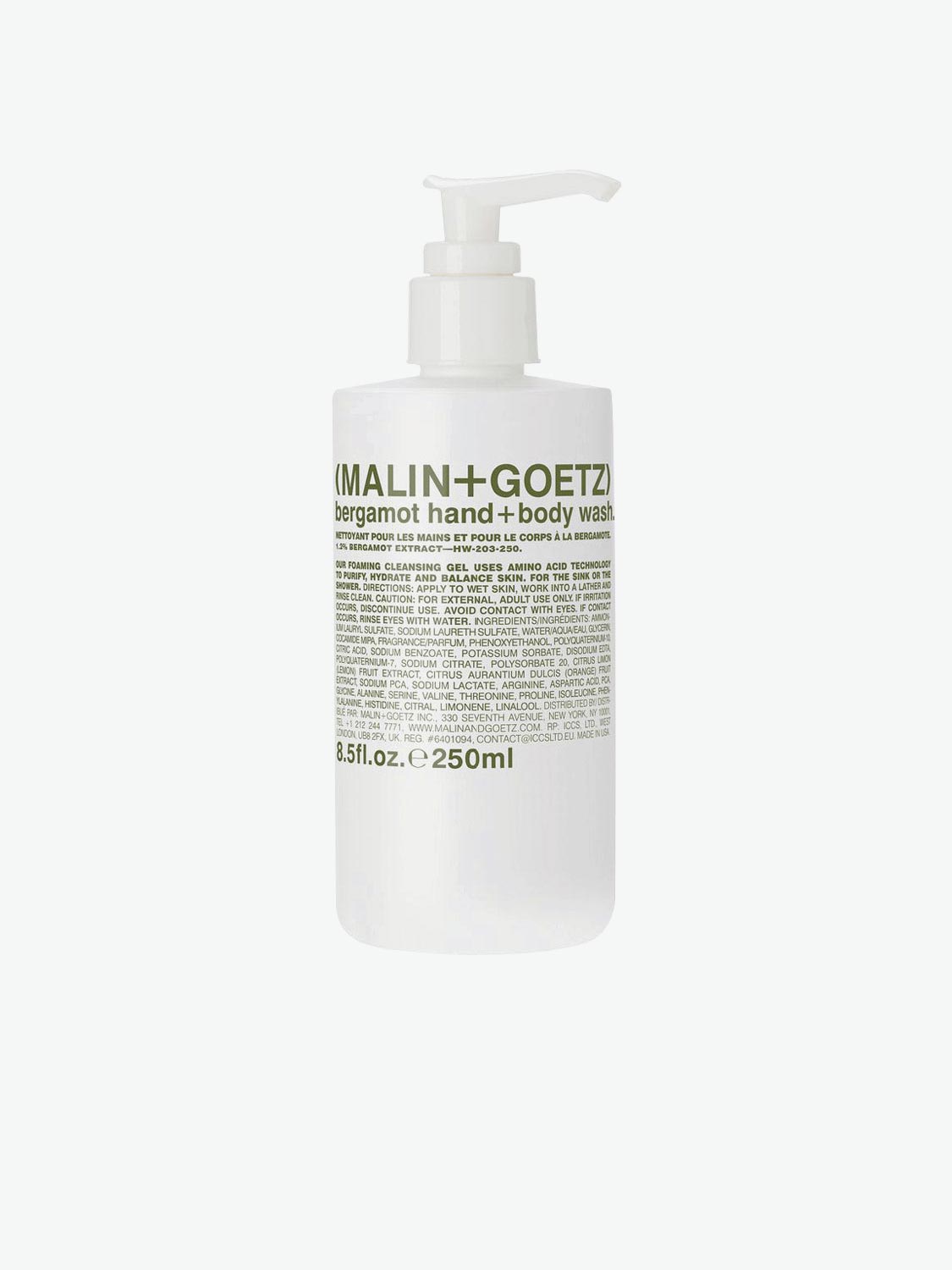 Malin And Goetz Bergamot Body Wash | A