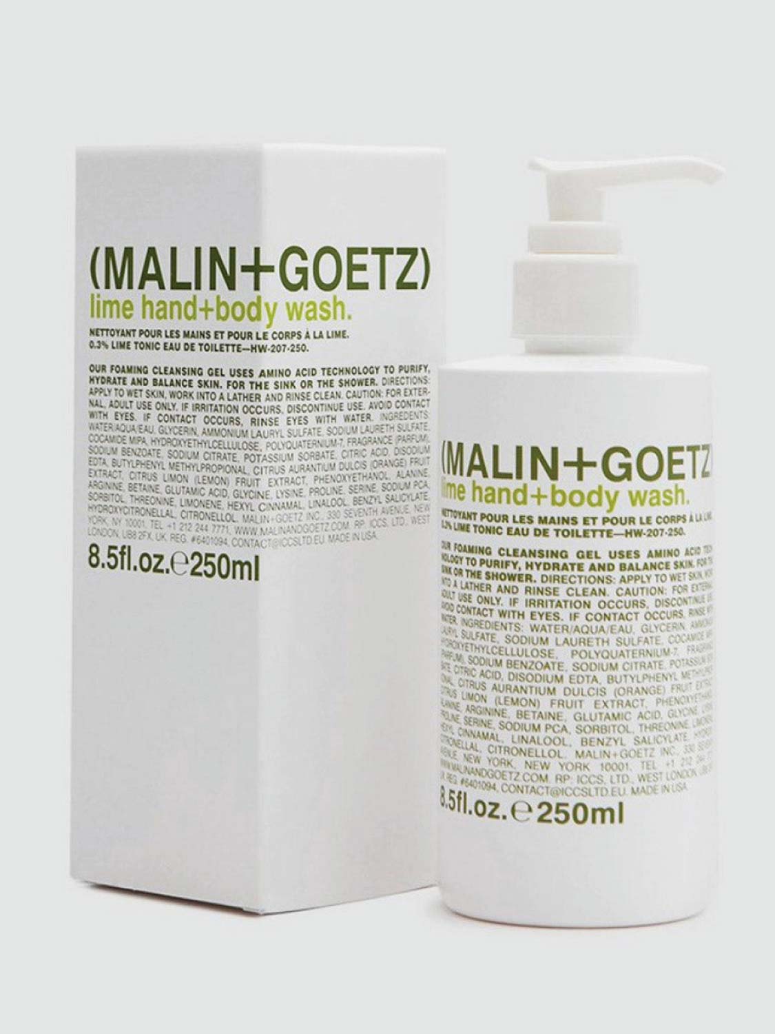 Malin And Goetz Lime Body Wash | B