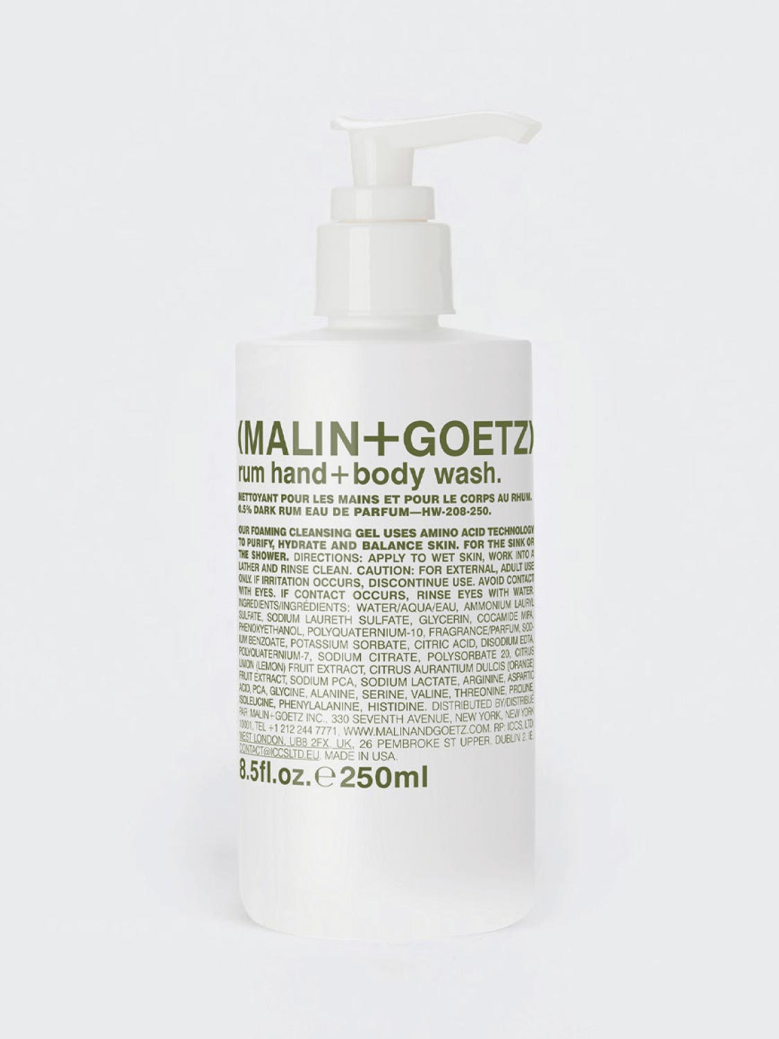 Malin And Goetz Rum Body Wash | B