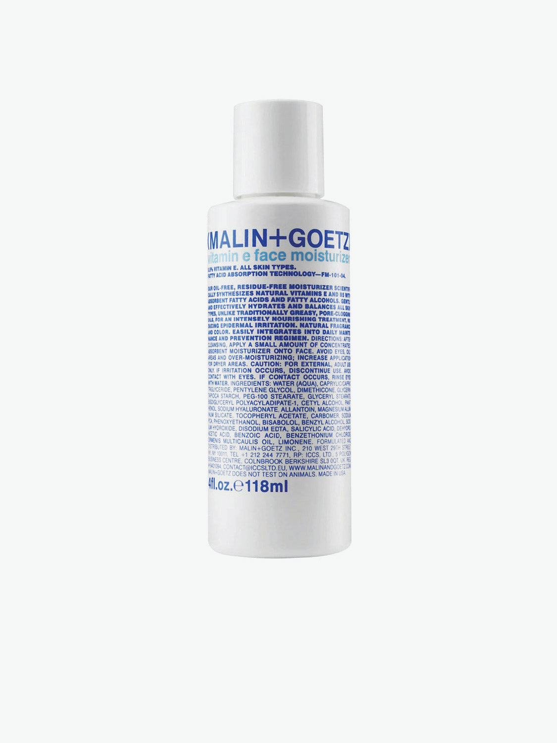 Malin And Goetz Vitamin E Face Moisturizer | A