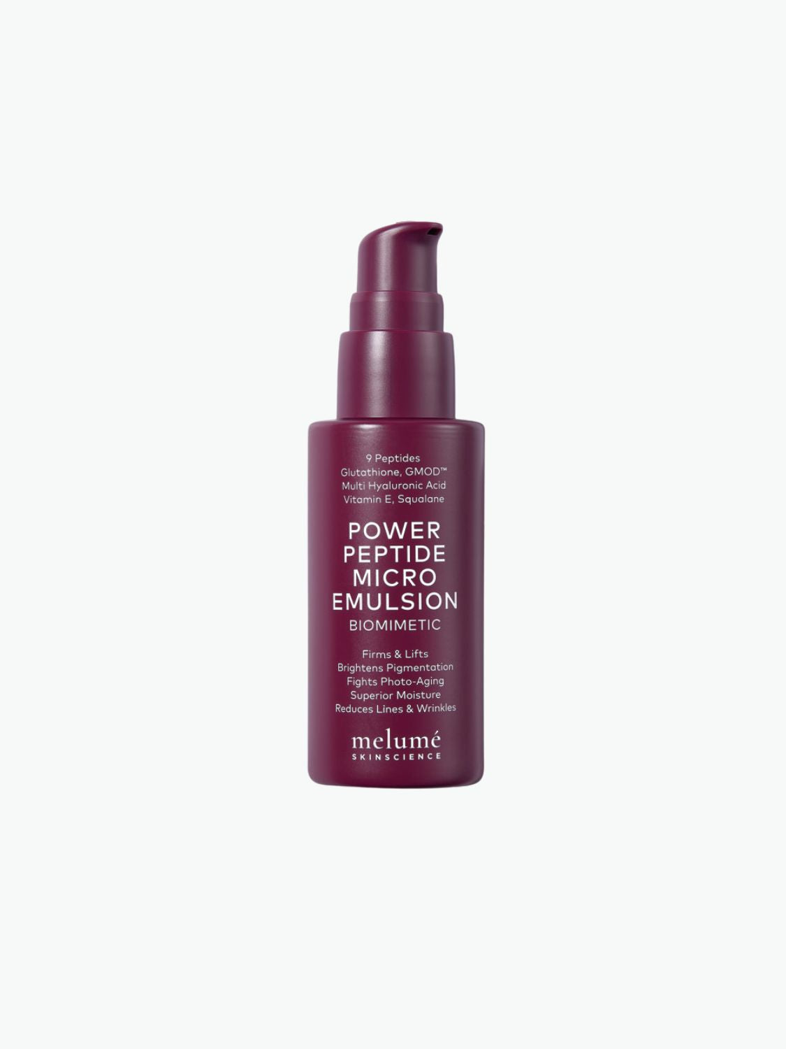 Melume Skinscience Skinsational Power Peptide Micro Emulsion