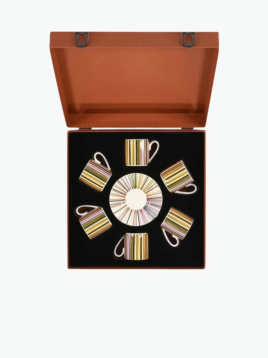 Missoni Stripes Jenkins 156 Espresso Cup and Saucer