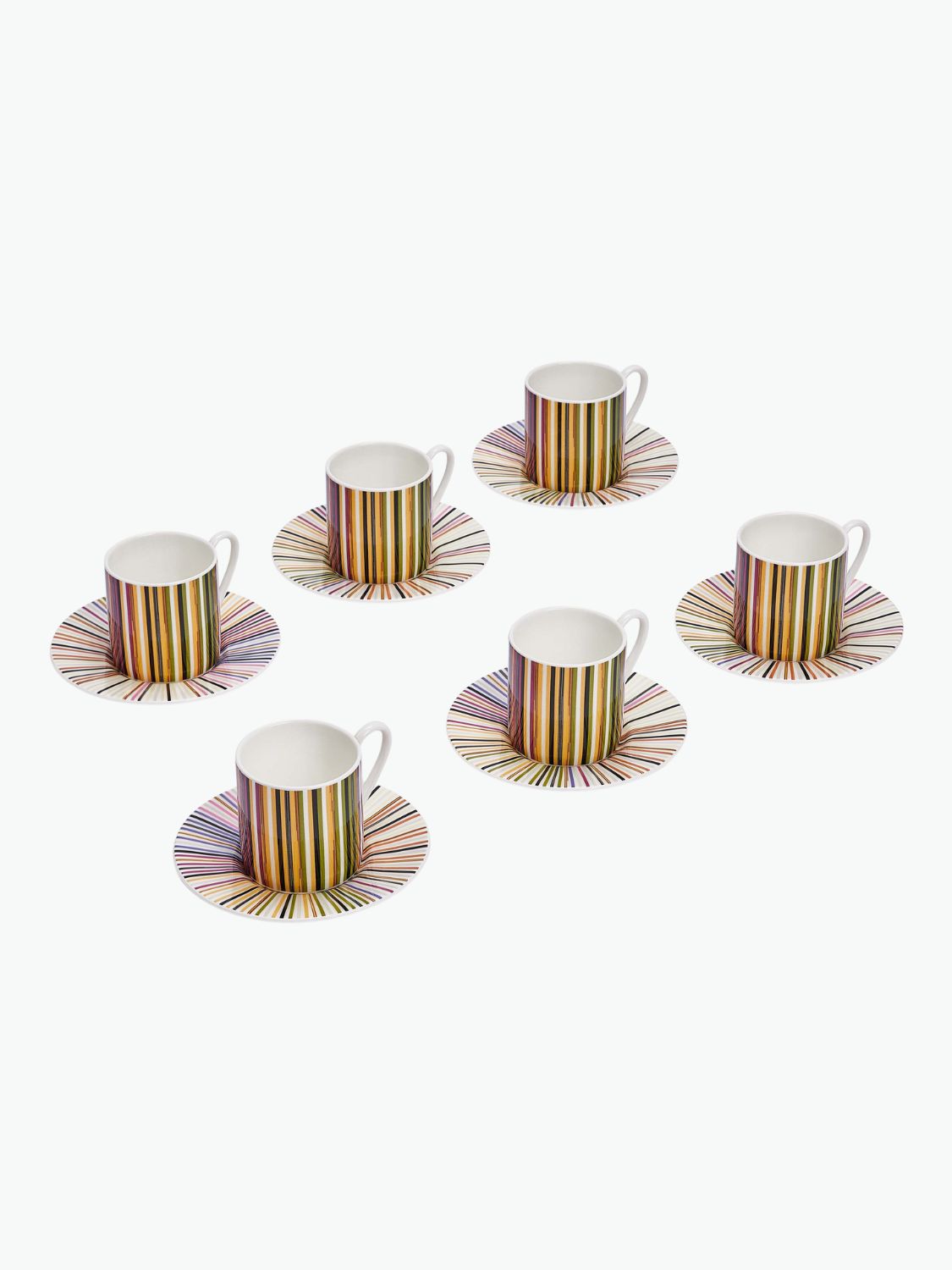 Missoni Stripes Jenkins 156 Espresso Cup and Saucer