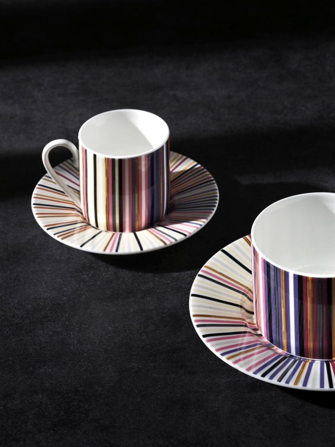 Missoni Stripes Jenkins 156 Espresso Cup and Saucer (Set of Two)
