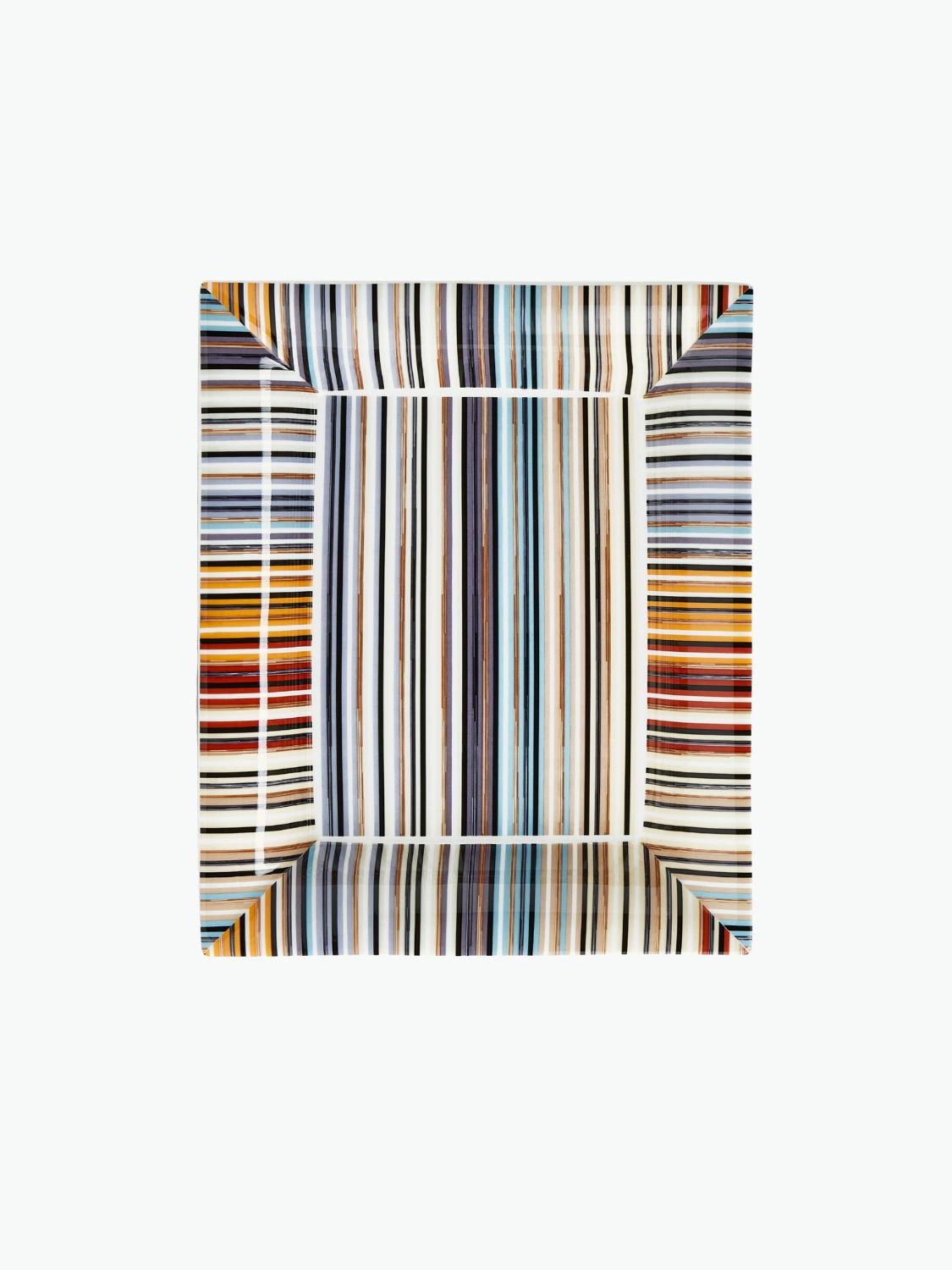 Διακοσμητικός Δίσκος Striped Trinket Tray in Gift Box