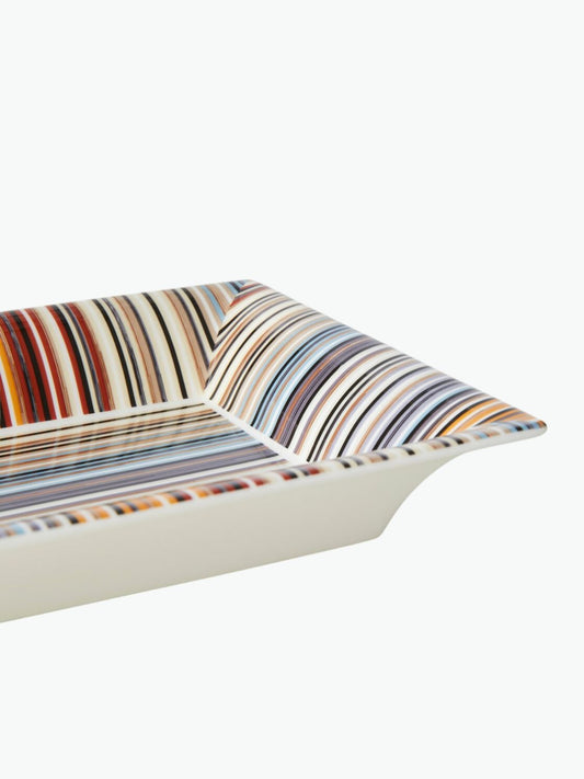 Διακοσμητικός Δίσκος Striped Trinket Tray in Gift Box