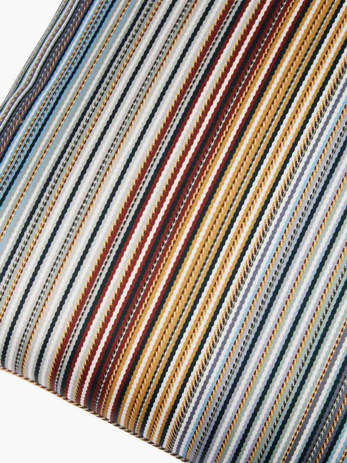 Missoni Jenkins Cotton Cushion Blue Multicoloured