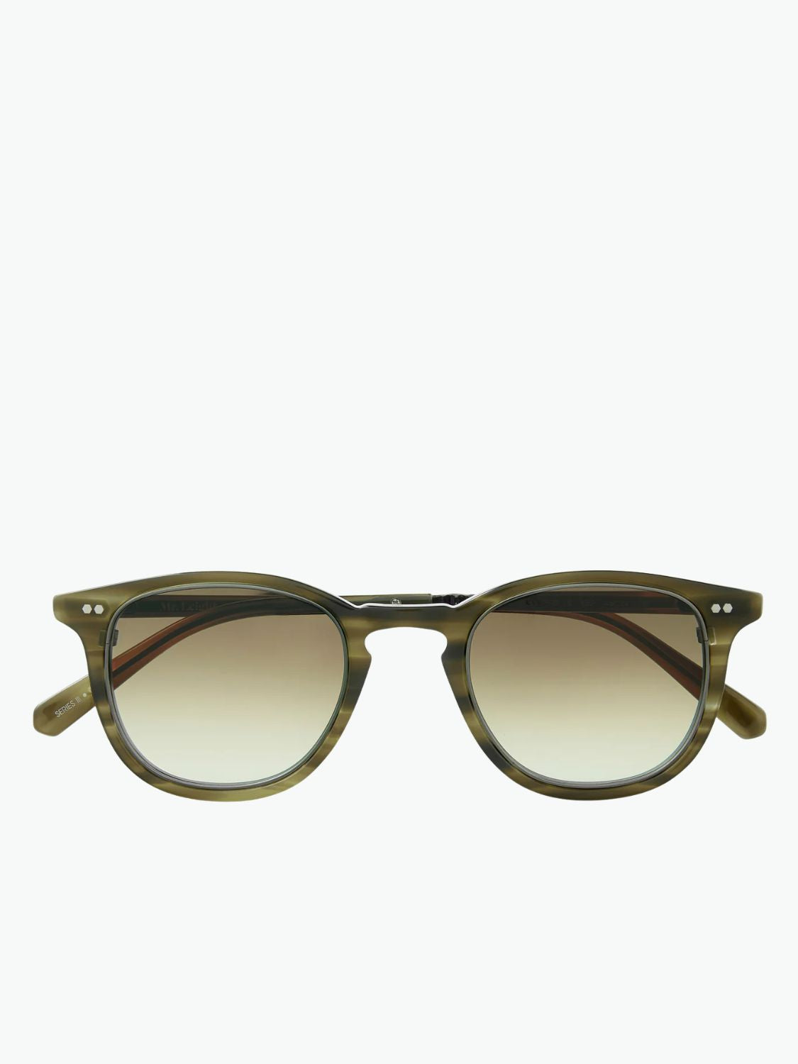 Mr Leight Coopers S Kelp Gunmetal Fern Gradient Sunglasses