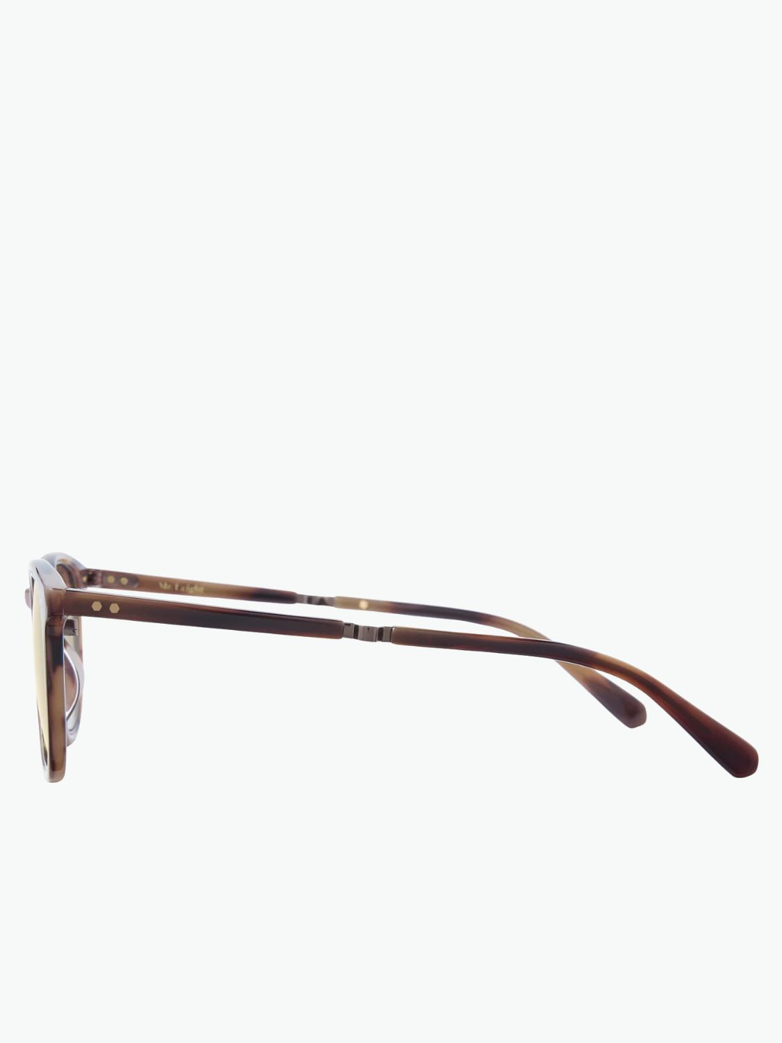 Mr Leight Coopers S Moth Tortoise Chocolate Gold Smokey Sunglasses