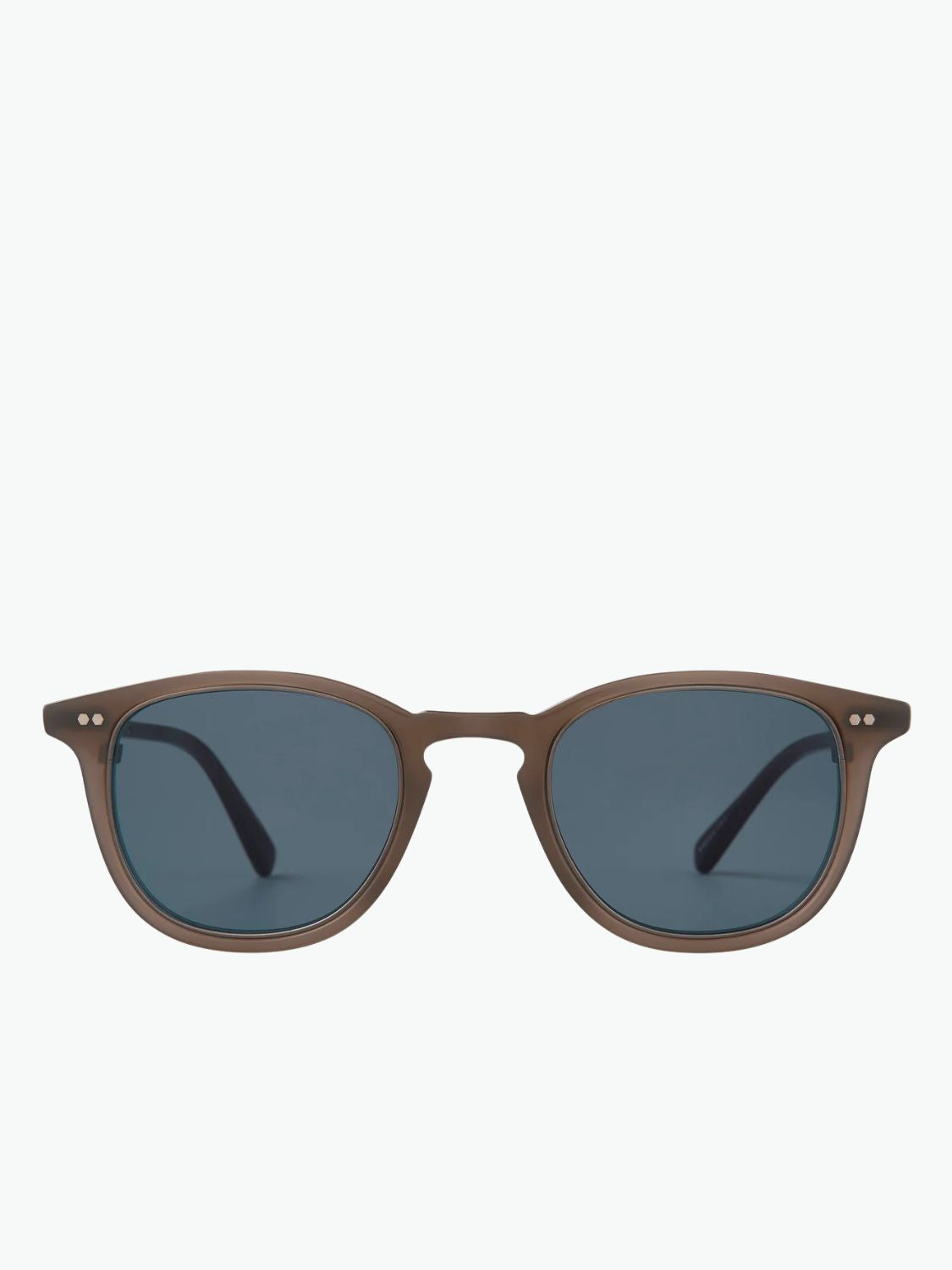 Mr Leight Coopers S Truffle Gunmetal Blue Sunglasses