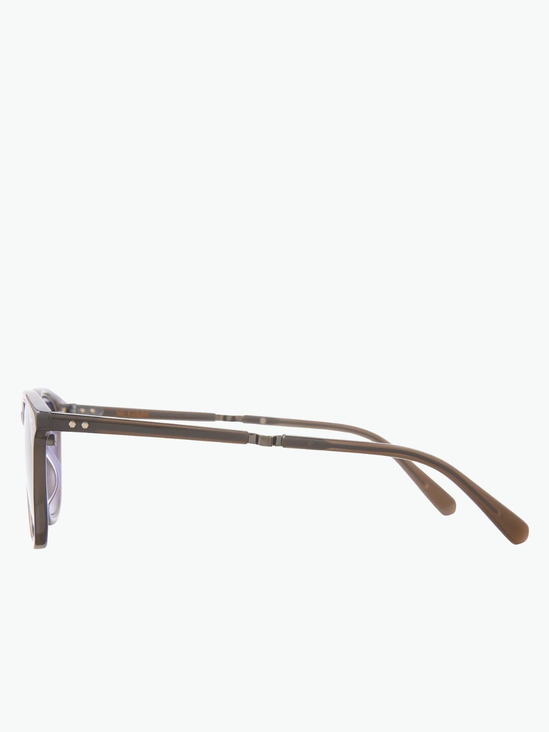 Mr Leight Coopers S Truffle Gunmetal Blue Sunglasses