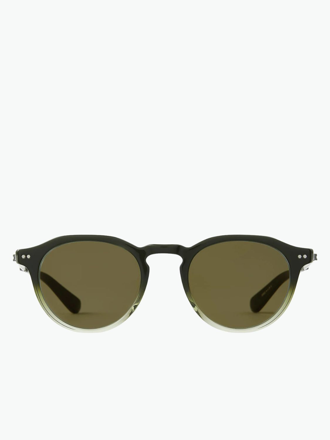Mr Leight Dorian S Forest Fade Pewter Semi Flat Vintage Moss Sunglasses